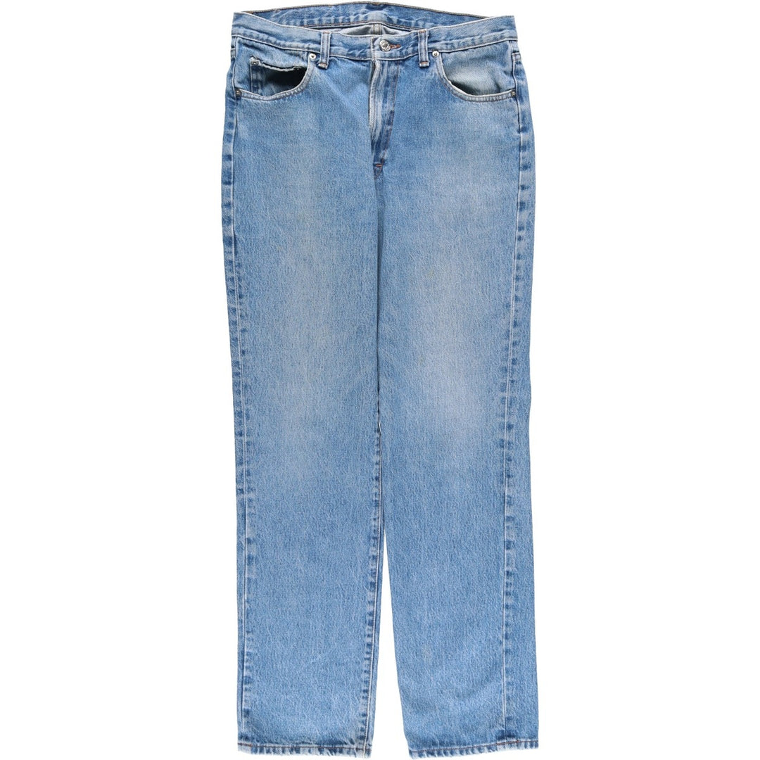 Ralph Lauren POLO RALPH LAUREN straight denim pants, made in the USA, men's size W34. cotton blue type Vintage Second Hand