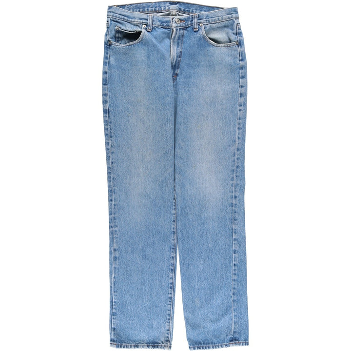 Ralph Lauren POLO RALPH LAUREN straight denim pants, made in the USA, men's size W34. cotton blue type Vintage Second Hand