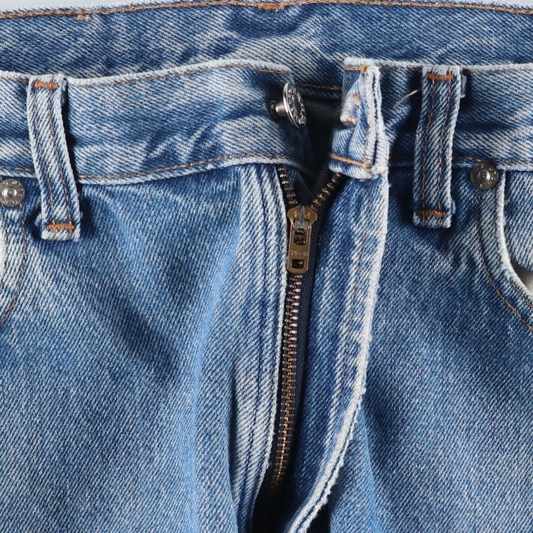 Ralph Lauren POLO RALPH LAUREN straight denim pants, made in the USA, men's size W34. cotton blue type Vintage Second Hand