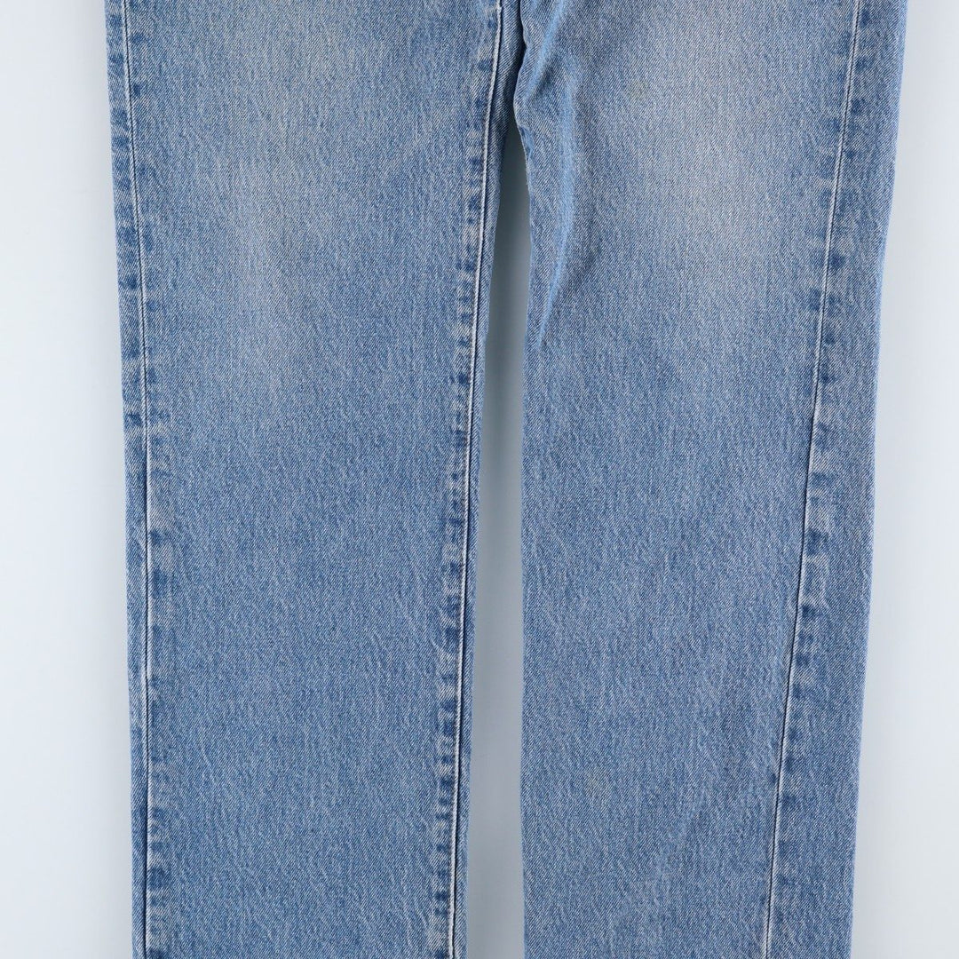 Ralph Lauren POLO RALPH LAUREN straight denim pants, made in the USA, men's size W34. cotton blue type Vintage Second Hand