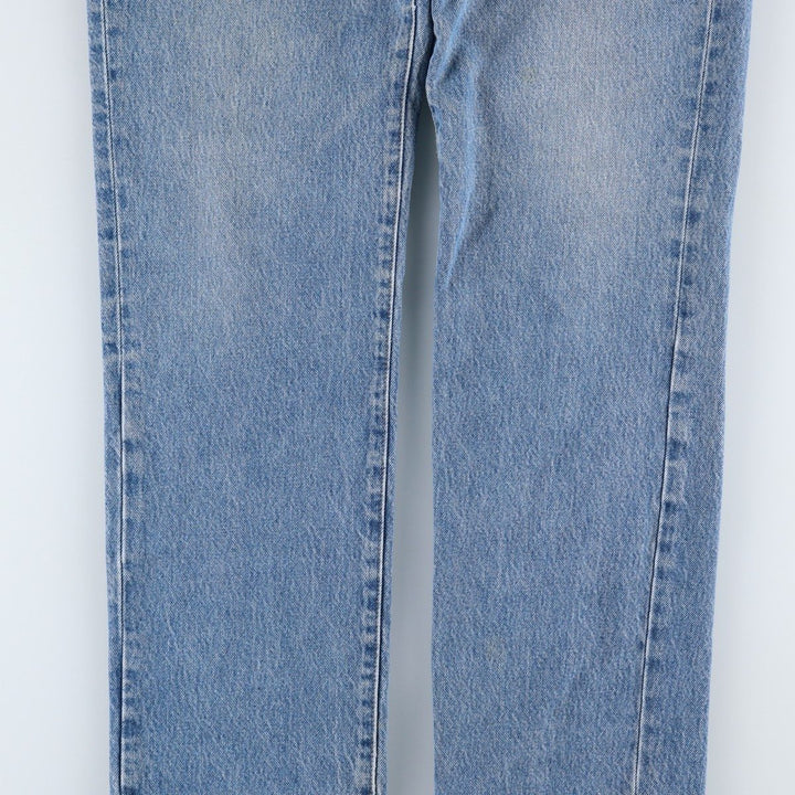 Ralph Lauren POLO RALPH LAUREN straight denim pants, made in the USA, men's size W34. cotton blue type Vintage Second Hand