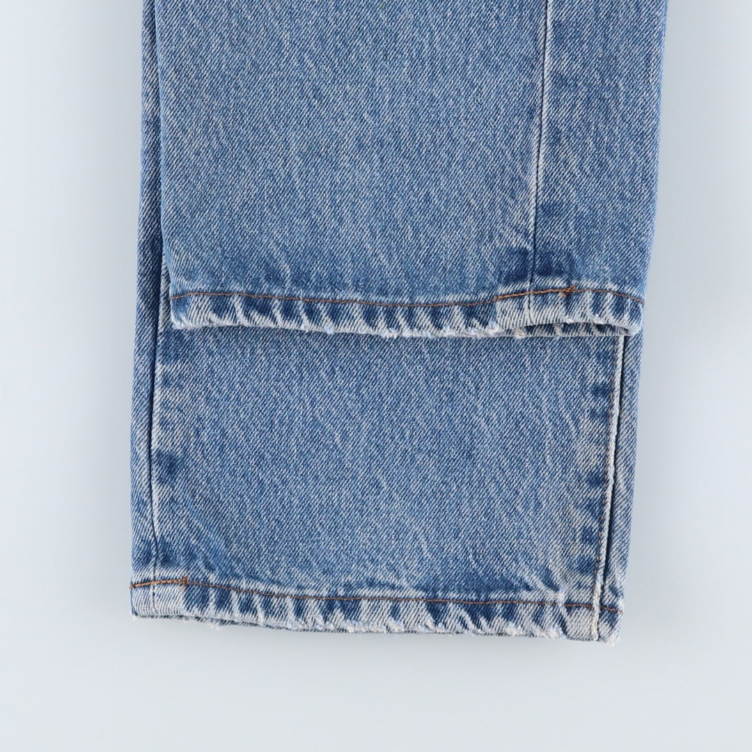 Ralph Lauren POLO RALPH LAUREN straight denim pants, made in the USA, men's size W34. cotton blue type Vintage Second Hand