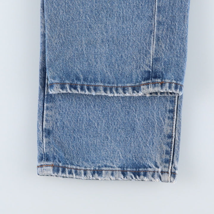 Ralph Lauren POLO RALPH LAUREN straight denim pants, made in the USA, men's size W34. cotton blue type Vintage Second Hand