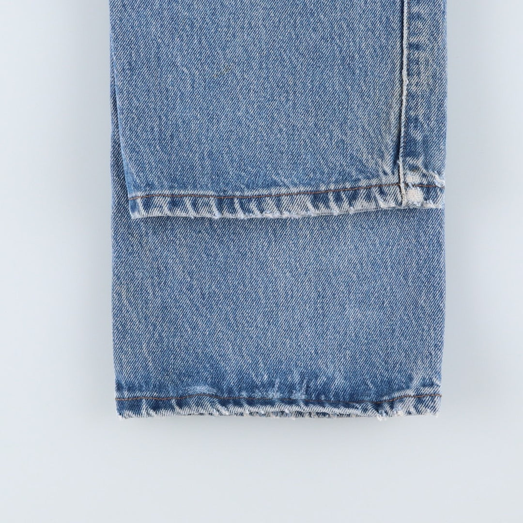 Ralph Lauren POLO RALPH LAUREN straight denim pants, made in the USA, men's size W34. cotton blue type Vintage Second Hand