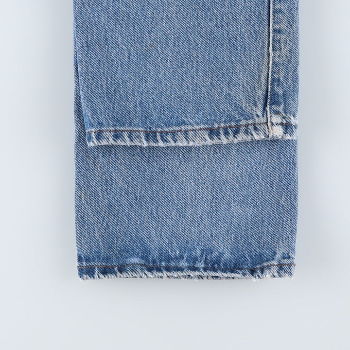Ralph Lauren POLO RALPH LAUREN straight denim pants, made in the USA, men's size W34. cotton blue type Vintage Second Hand