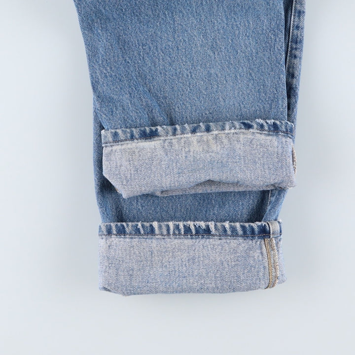 Ralph Lauren POLO RALPH LAUREN straight denim pants, made in the USA, men's size W34. cotton blue type Vintage Second Hand