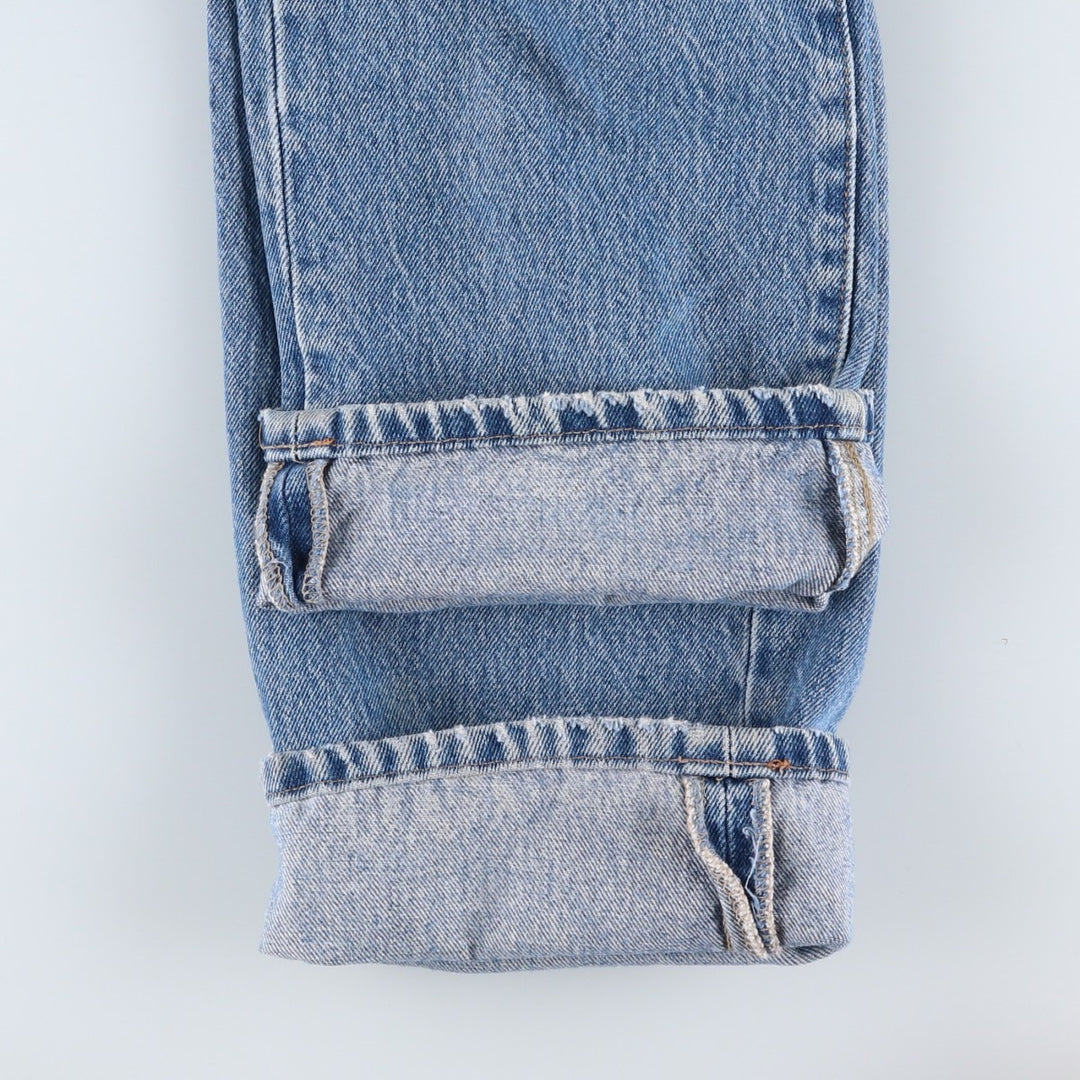 Ralph Lauren POLO RALPH LAUREN straight denim pants, made in the USA, men's size W34. cotton blue type Vintage Second Hand