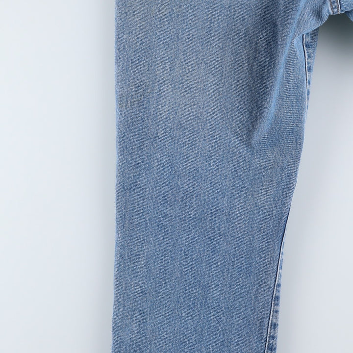 Ralph Lauren POLO RALPH LAUREN straight denim pants, made in the USA, men's size W34. cotton blue type Vintage Second Hand