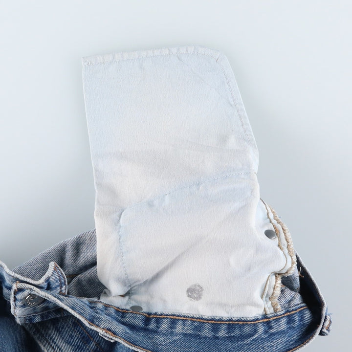 Ralph Lauren POLO RALPH LAUREN straight denim pants, made in the USA, men's size W34. cotton blue type Vintage Second Hand