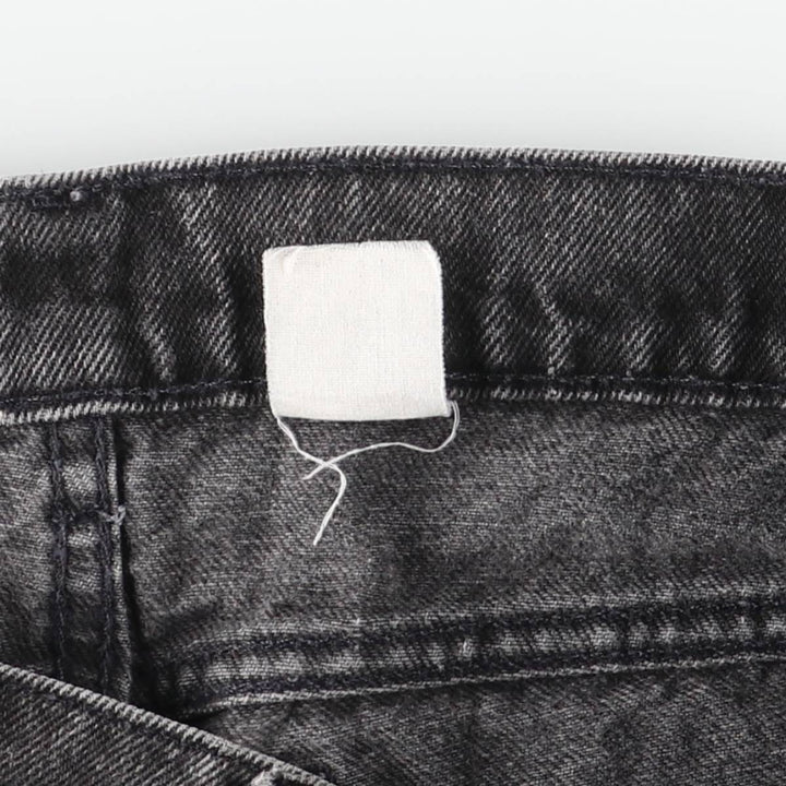 1990-2000 Levi's 550 Relaxed Fit Tapered Leg Denim Pants, Orange Tab, Black, Men's Size W31 unclear black type Vintage Second Hand