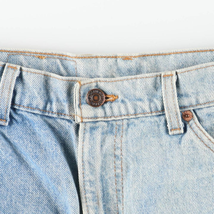 90s-00'S Levi's 40550-0213 Orange Tab Tapered Denim Pants, Made in USA, Men's, Size W31, Vintage cotton blue type Vintage Second Hand