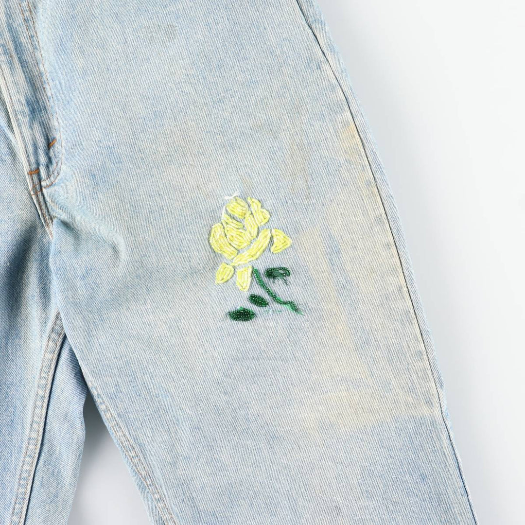 90s-00'S Levi's 40550-0213 Orange Tab Tapered Denim Pants, Made in USA, Men's, Size W31, Vintage cotton blue type Vintage Second Hand