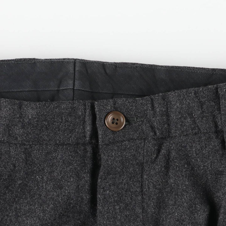 Banana Republic Emerson Wool Cargo Pants, Men's Size 34 wool Charcoal Vintage Second Hand