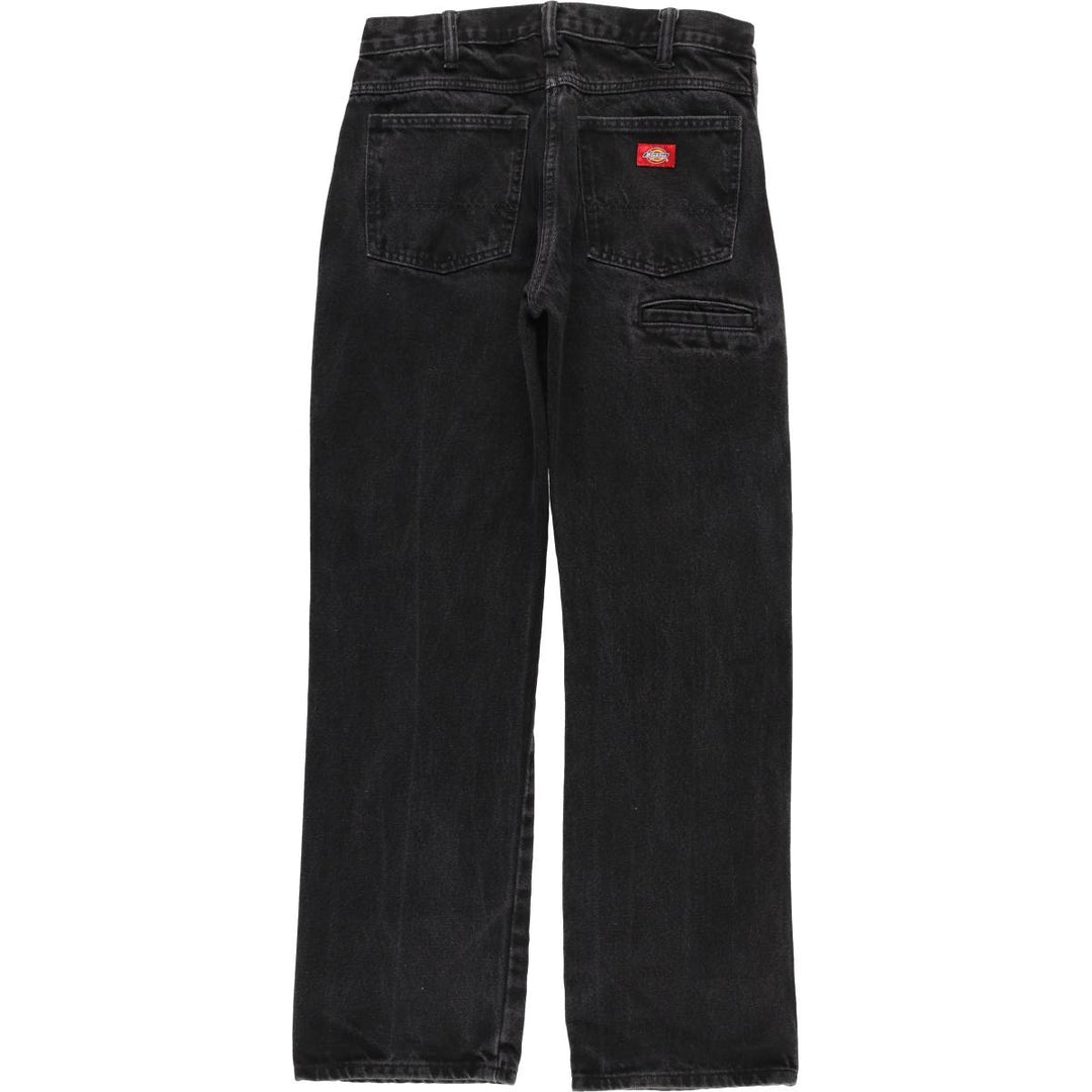 Dickies Regular Black Denim Straight Denim Pants, Men's, Size W32 cotton black type Vintage Second Hand