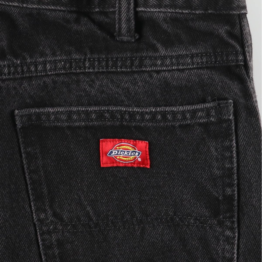 Dickies Regular Black Denim Straight Denim Pants, Men's, Size W32 cotton black type Vintage Second Hand