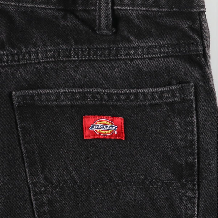 Dickies Regular Black Denim Straight Denim Pants, Men's, Size W32 cotton black type Vintage Second Hand