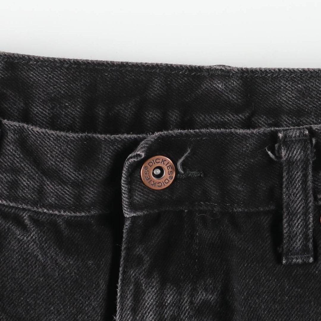 Dickies Regular Black Denim Straight Denim Pants, Men's, Size W32 cotton black type Vintage Second Hand