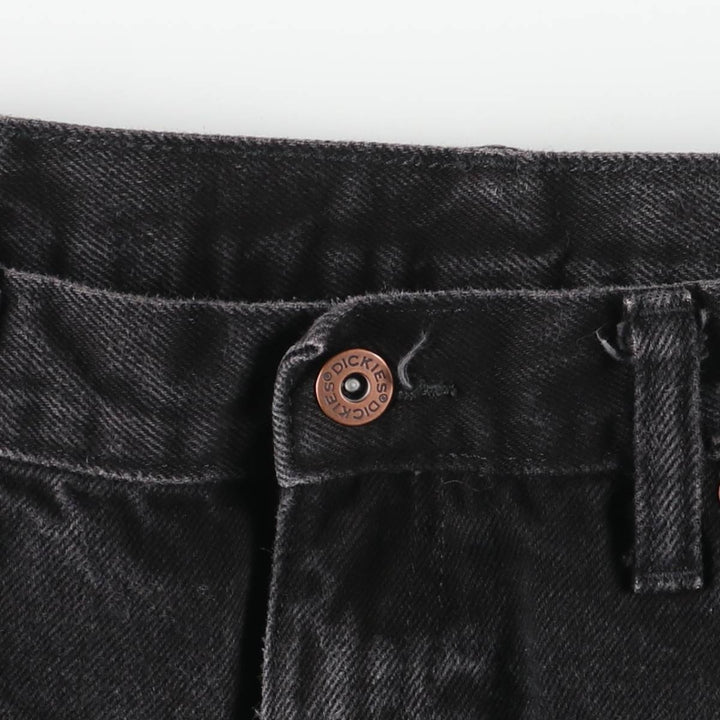 Dickies Regular Black Denim Straight Denim Pants, Men's, Size W32 cotton black type Vintage Second Hand