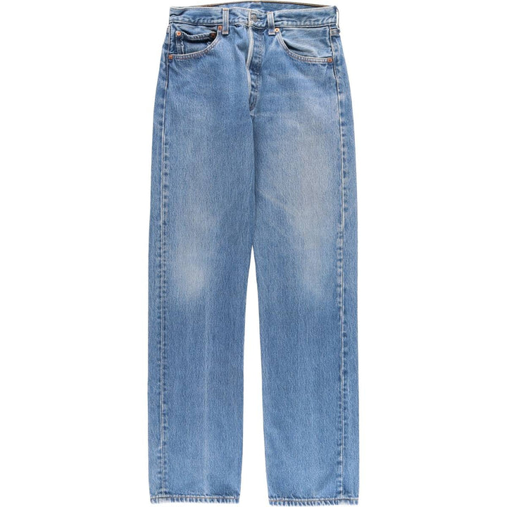 00'S Levi's 501 straight denim pants for men, W30 equivalent cotton blue type Vintage Second Hand