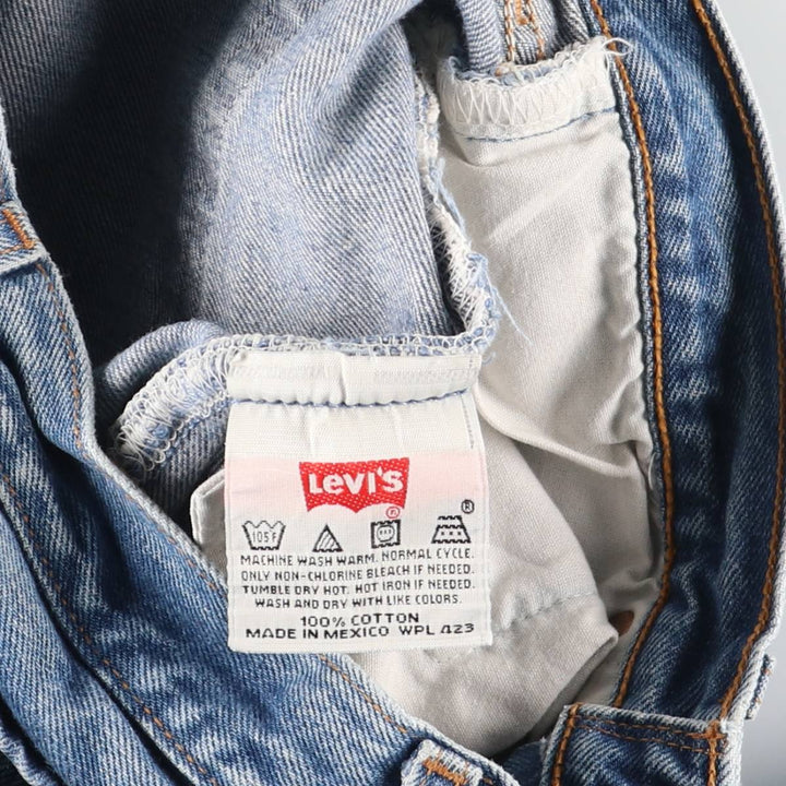 00'S Levi's 501 straight denim pants for men, W30 equivalent cotton blue type Vintage Second Hand