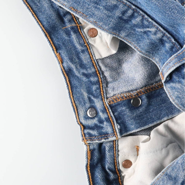 00'S Levi's 501 straight denim pants for men, W30 equivalent cotton blue type Vintage Second Hand