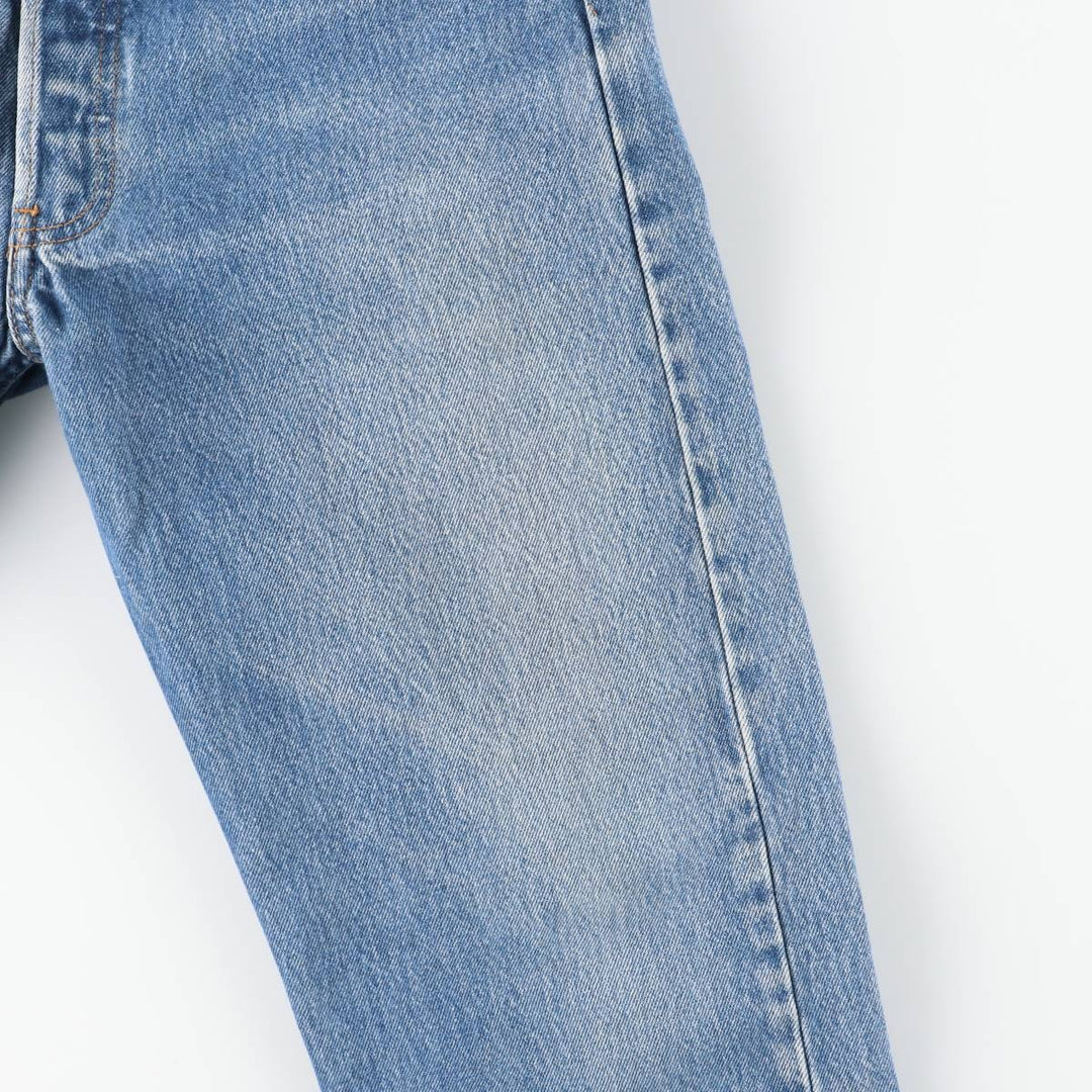 00'S Levi's 501 straight denim pants for men, W30 equivalent cotton blue type Vintage Second Hand