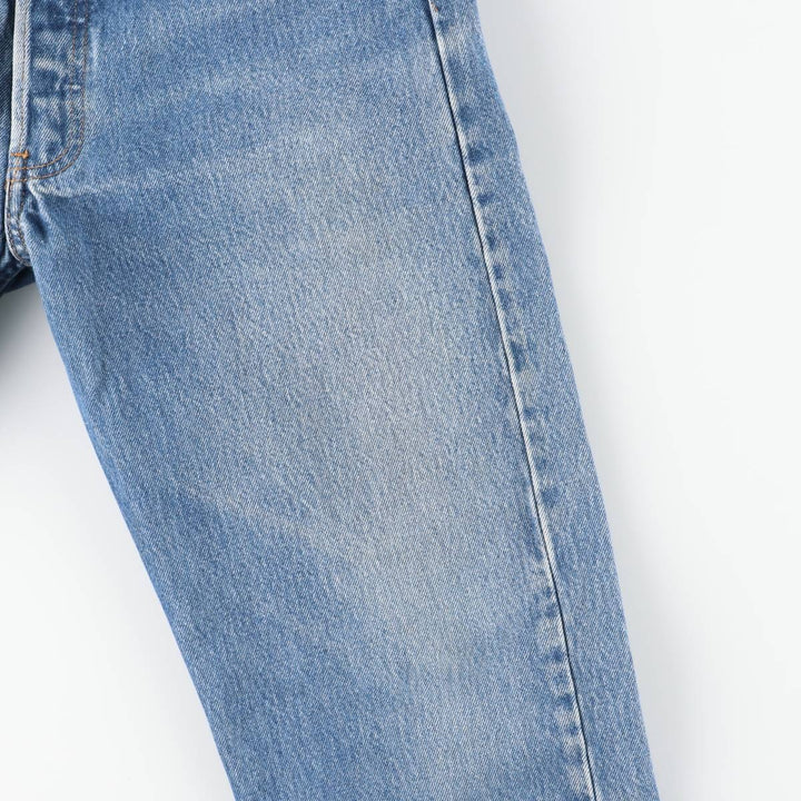 00'S Levi's 501 straight denim pants for men, W30 equivalent cotton blue type Vintage Second Hand