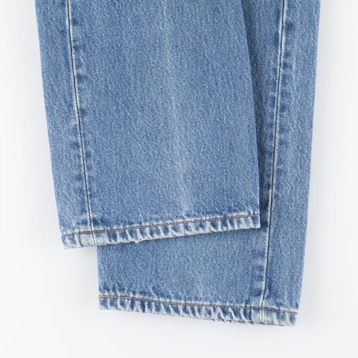 00'S Levi's 501 straight denim pants for men, W30 equivalent cotton blue type Vintage Second Hand
