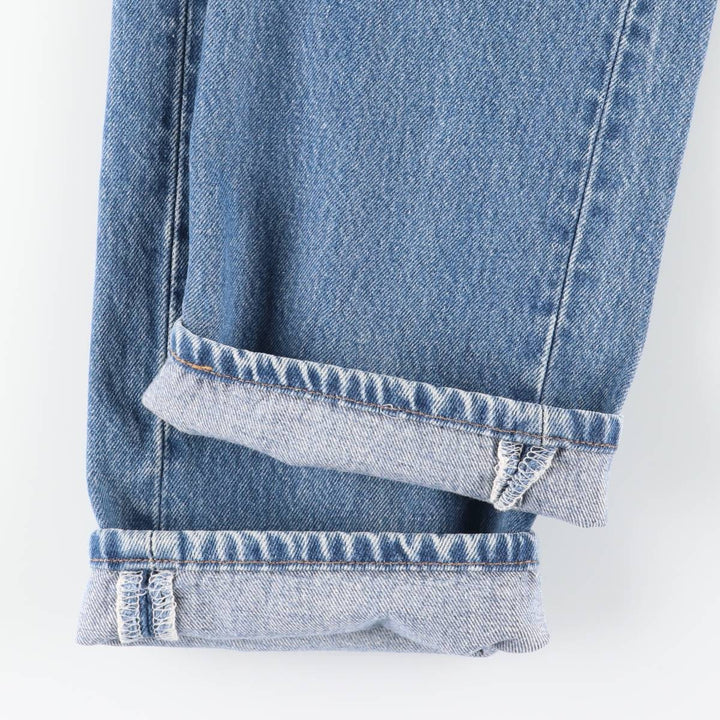 00'S Levi's 501 straight denim pants for men, W30 equivalent cotton blue type Vintage Second Hand