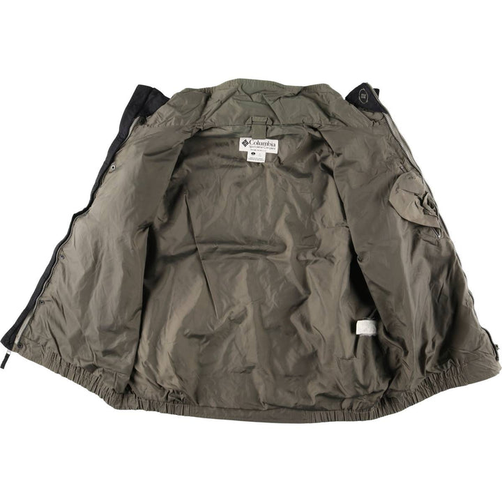 90s~00'S Columbia BUGABOO Bugaboo Mountain Jacket Shell Jacket Men's L size unclear gray type Vintage Second Hand