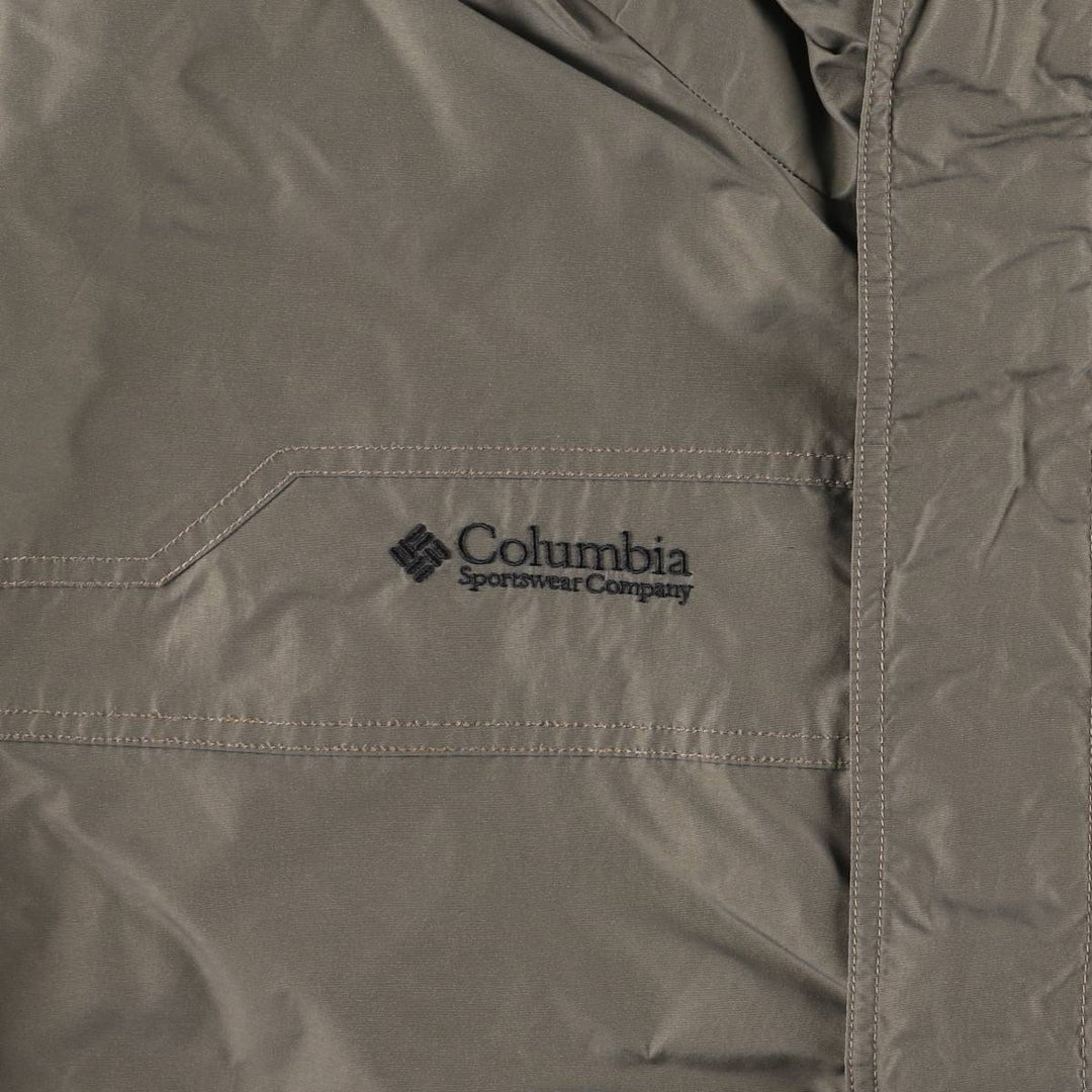 90s~00'S Columbia BUGABOO Bugaboo Mountain Jacket Shell Jacket Men's L size unclear gray type Vintage Second Hand