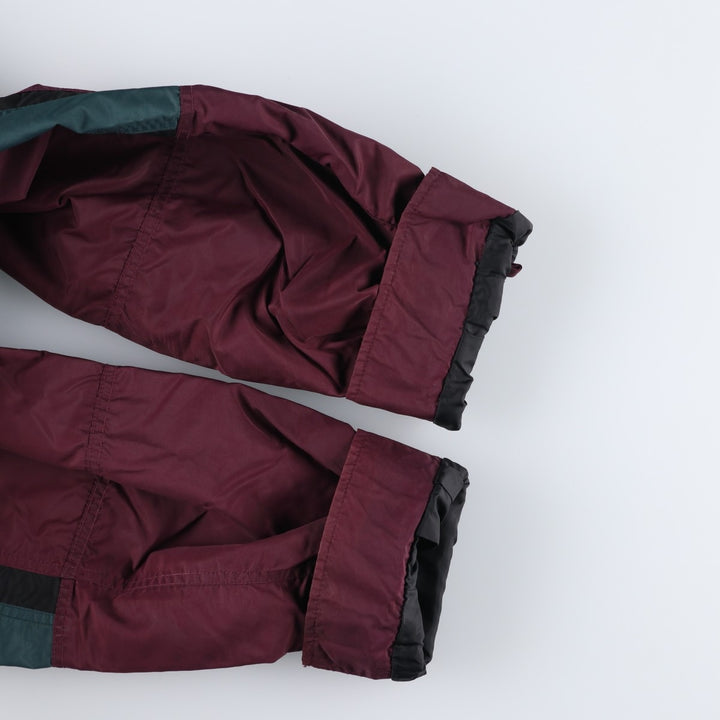 90'S Columbia Mountain Jacket, Shell Jacket, White Tag, Men's XL, Vintage Nylon wine-red Vintage Second Hand