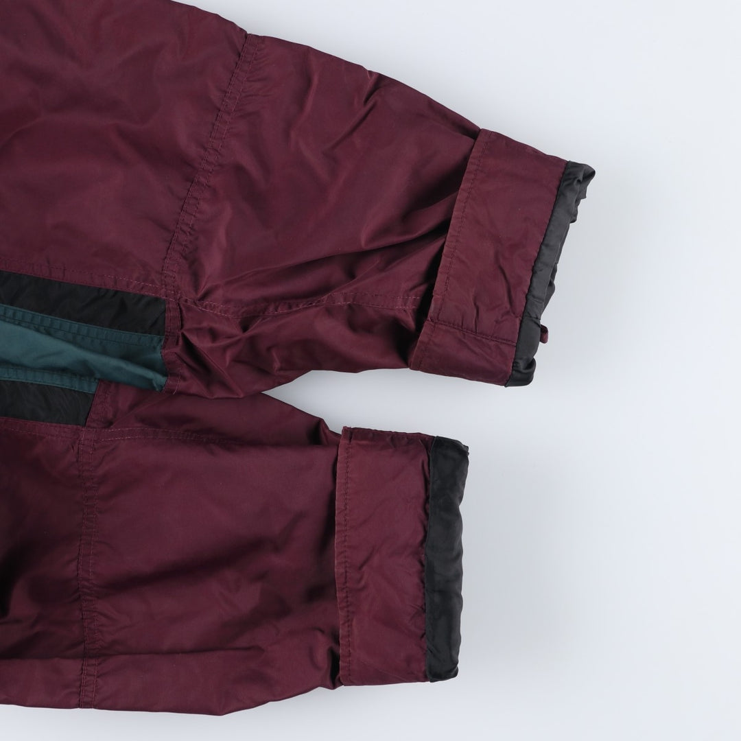 90'S Columbia Mountain Jacket, Shell Jacket, White Tag, Men's XL, Vintage Nylon wine-red Vintage Second Hand