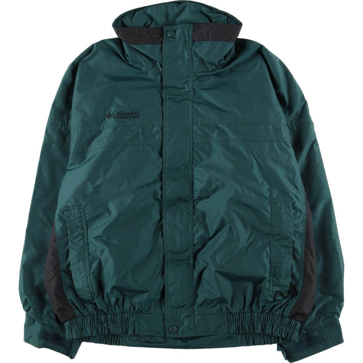 00'S Columbia BUGABOO Bugaboo Mountain Jacket Shell Jacket Men's L size Nylon dark green Vintage Second Hand