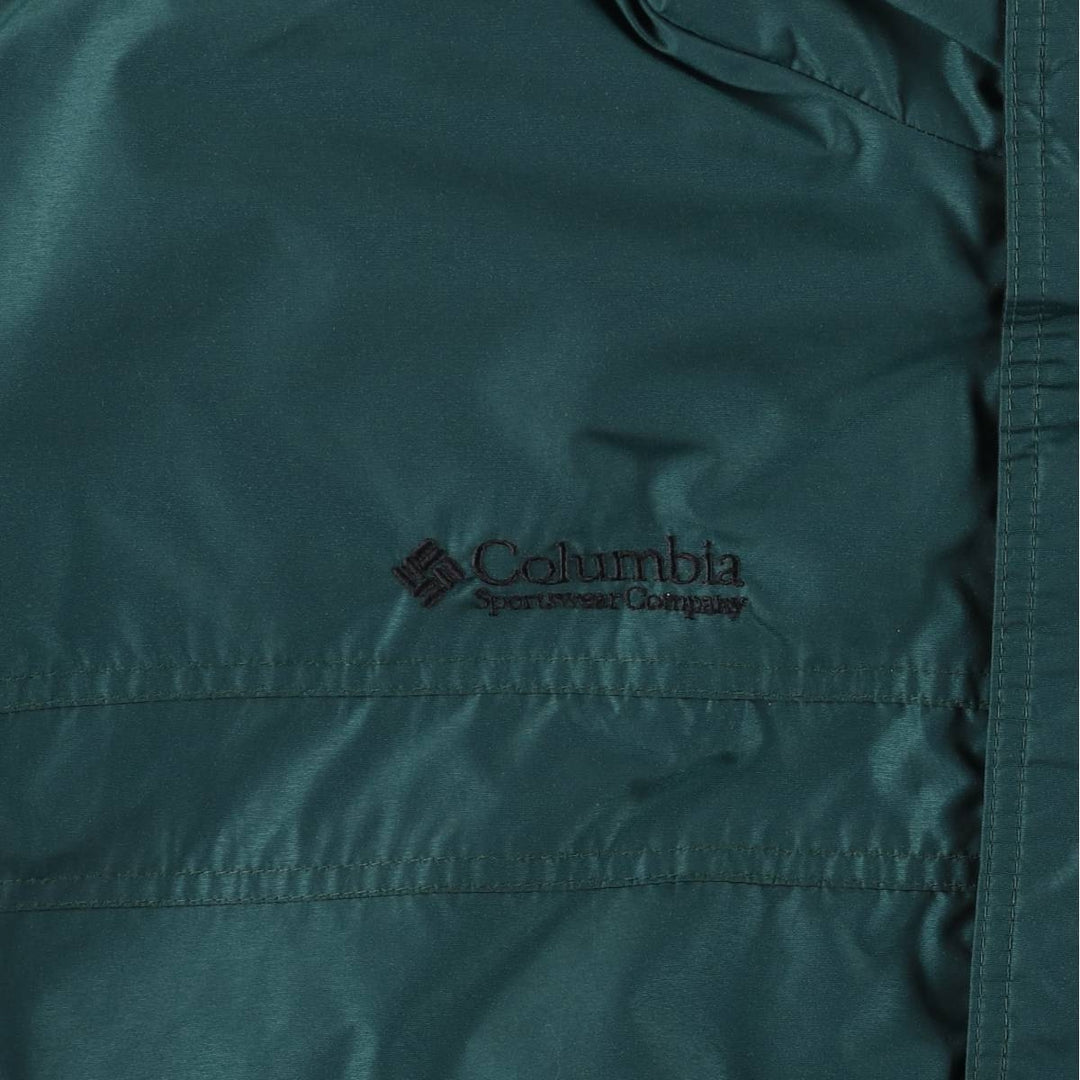 00'S Columbia BUGABOO Bugaboo Mountain Jacket Shell Jacket Men's L size Nylon dark green Vintage Second Hand