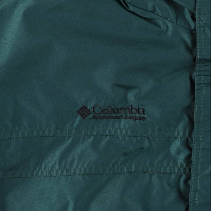 00'S Columbia BUGABOO Bugaboo Mountain Jacket Shell Jacket Men's L size Nylon dark green Vintage Second Hand