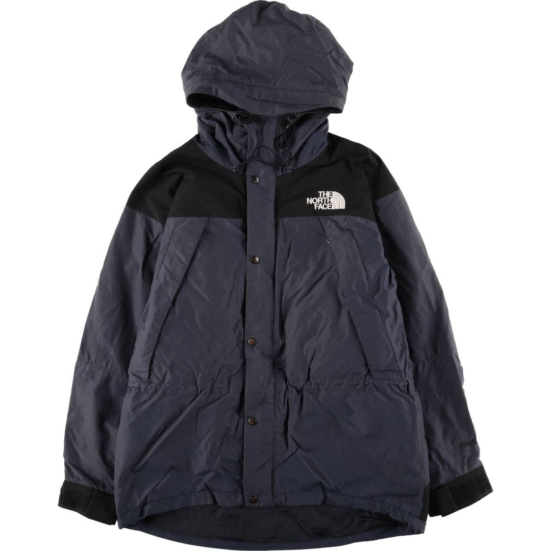 1990'S The North Face GORE-TEX XCR Gore-Tex Mountain Parka Shell Jacket, Men's Size L (approx.), Vintage Nylon (Gore-Tex) navy blue type Vintage Second Hand