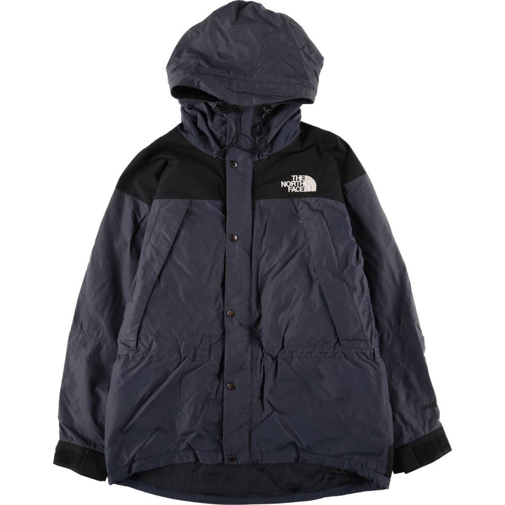 1990'S The North Face GORE-TEX XCR Gore-Tex Mountain Parka Shell Jacket, Men's Size L (approx.), Vintage Nylon (Gore-Tex) navy blue type Vintage Second Hand