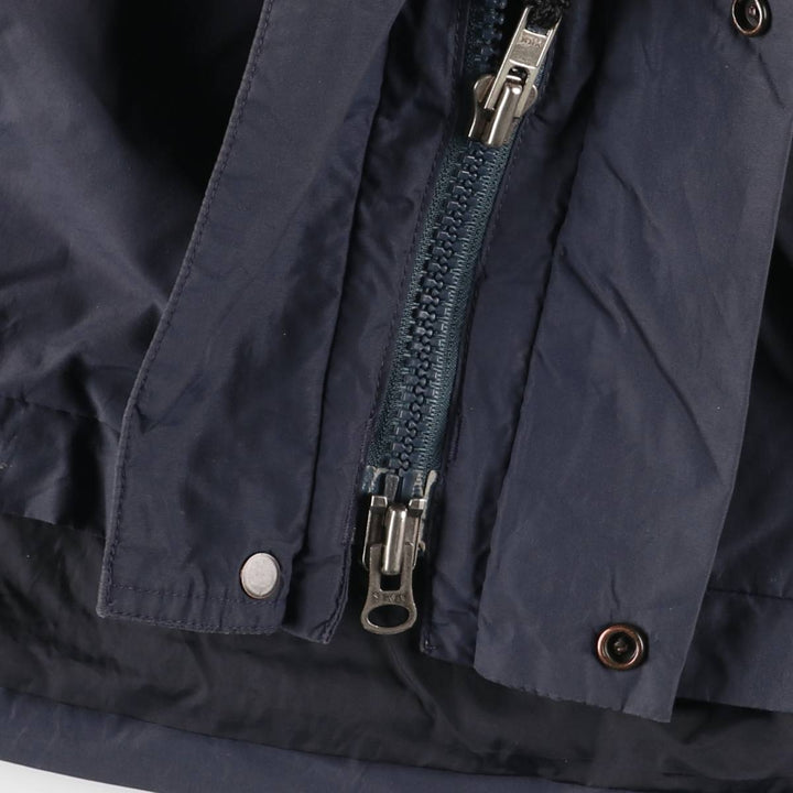 1990'S The North Face GORE-TEX XCR Gore-Tex Mountain Parka Shell Jacket, Men's Size L (approx.), Vintage Nylon (Gore-Tex) navy blue type Vintage Second Hand