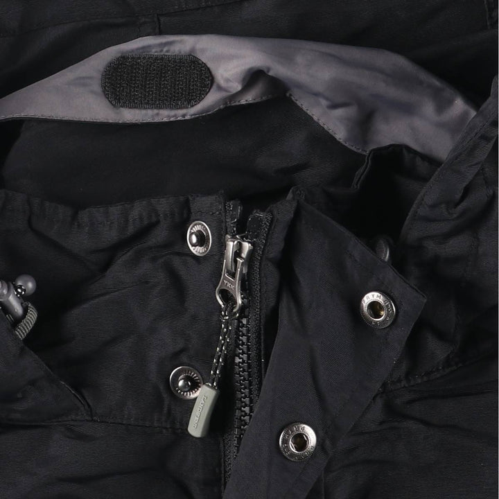 LANDS' END Nylon Jacket, Men's XL Nylon black type Vintage Second Hand