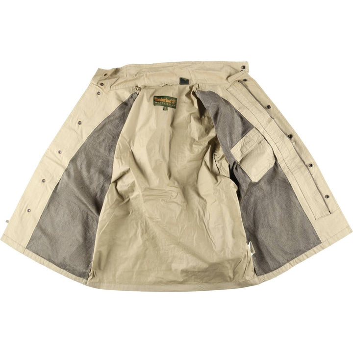 00'S Timberland WEATHERGEAR windbreaker, men's size XL cotton Beige type Vintage Second Hand