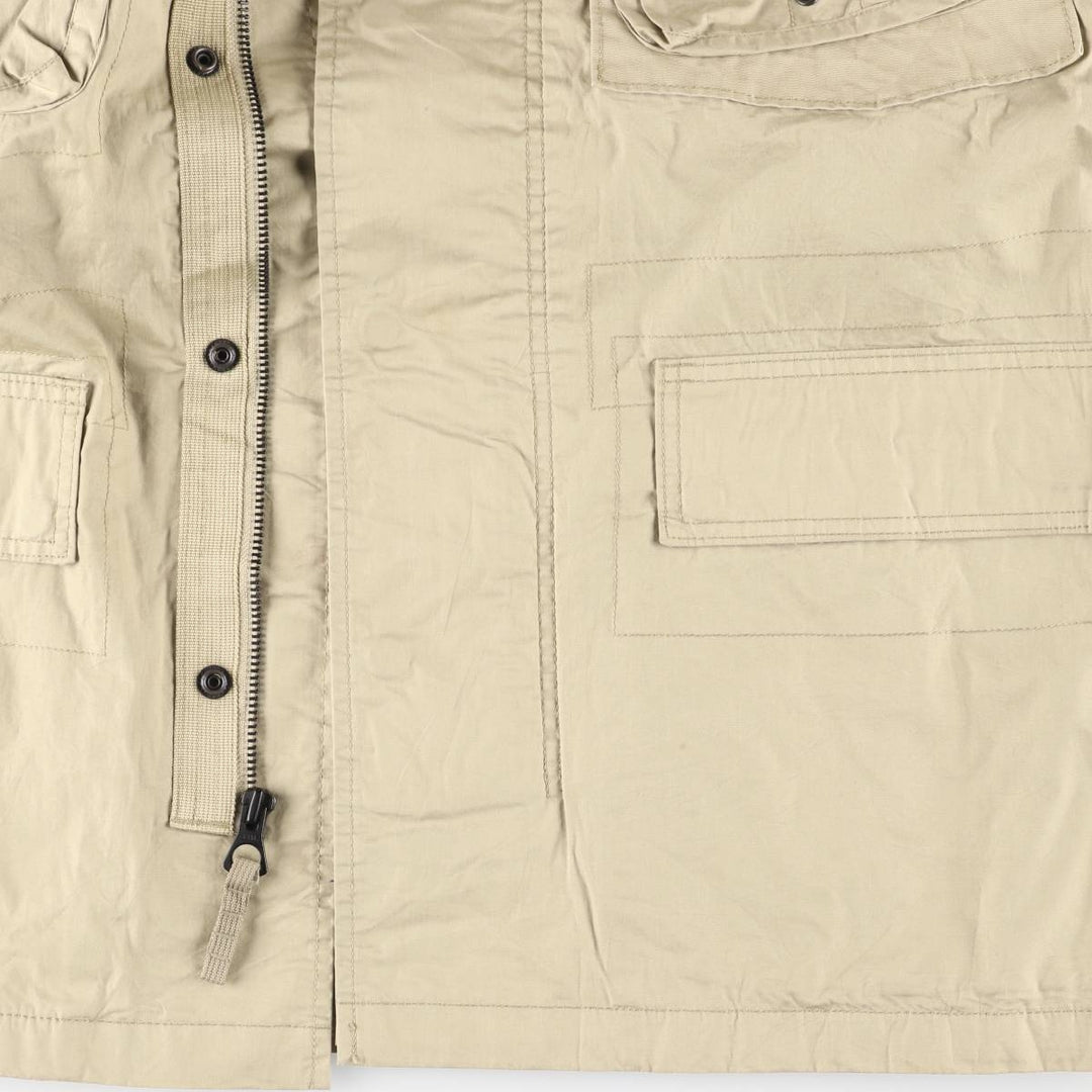 00'S Timberland WEATHERGEAR windbreaker, men's size XL cotton Beige type Vintage Second Hand