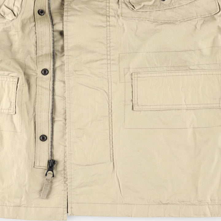 00'S Timberland WEATHERGEAR windbreaker, men's size XL cotton Beige type Vintage Second Hand