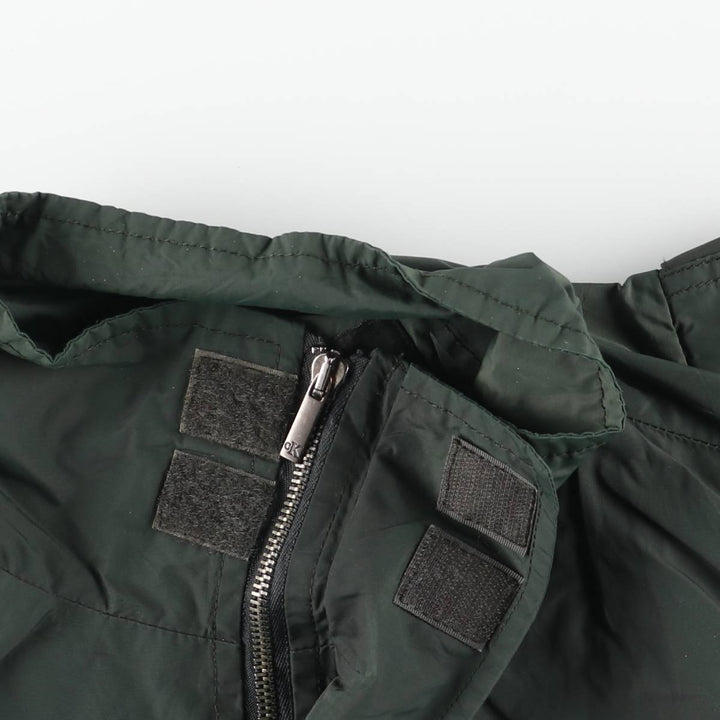 90s-00'S Calvin Klein Cotton and Nylon Jacket, Men's Size Small, Vintage Nylon green type Vintage Second Hand