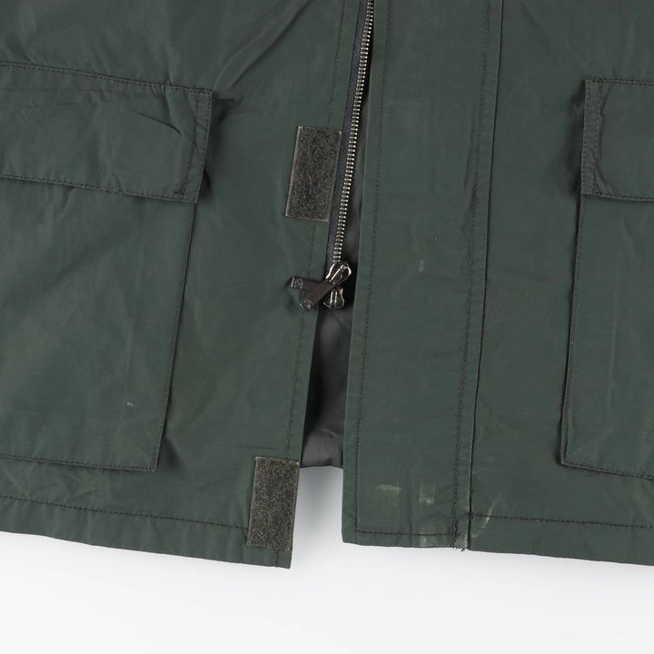 90s-00'S Calvin Klein Cotton and Nylon Jacket, Men's Size Small, Vintage Nylon green type Vintage Second Hand
