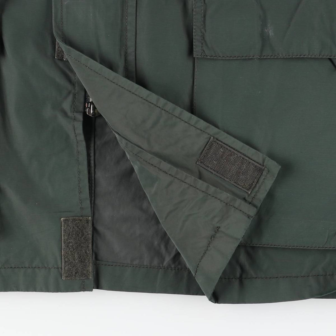 90s-00'S Calvin Klein Cotton and Nylon Jacket, Men's Size Small, Vintage Nylon green type Vintage Second Hand