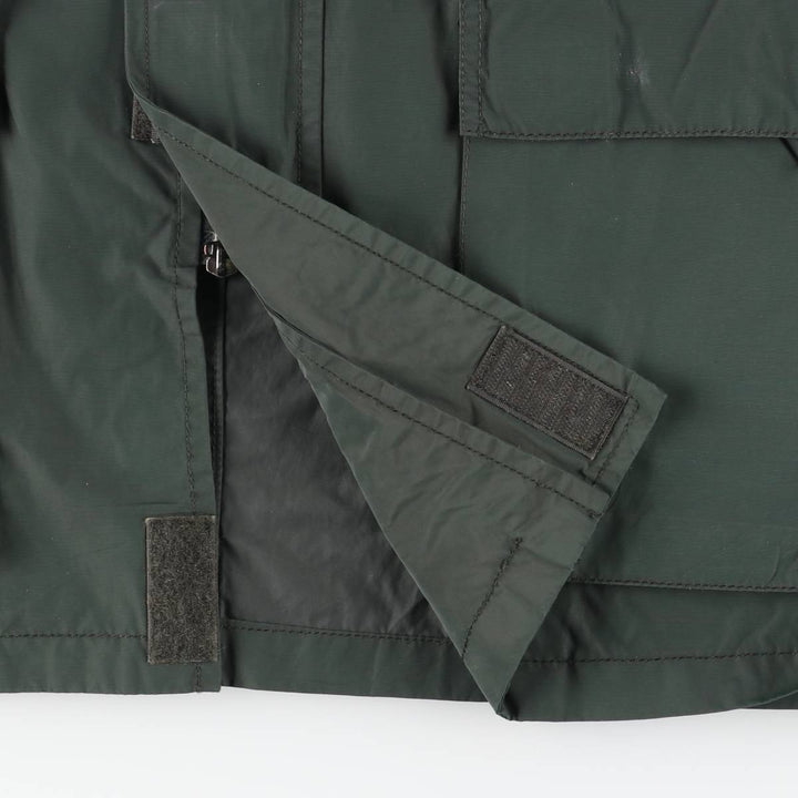 90s-00'S Calvin Klein Cotton and Nylon Jacket, Men's Size Small, Vintage Nylon green type Vintage Second Hand