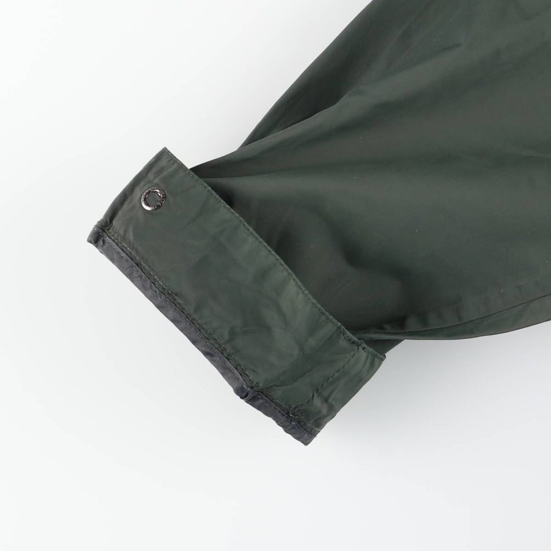 90s-00'S Calvin Klein Cotton and Nylon Jacket, Men's Size Small, Vintage Nylon green type Vintage Second Hand