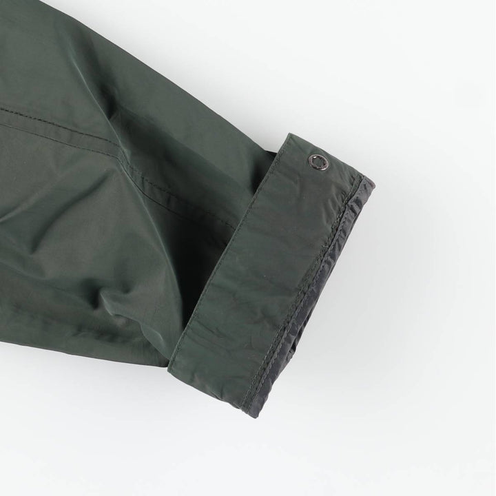 90s-00'S Calvin Klein Cotton and Nylon Jacket, Men's Size Small, Vintage Nylon green type Vintage Second Hand