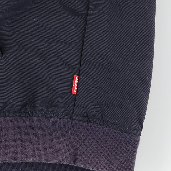 Levi's nylon blouson, men's size XXL Nylon navy blue type Vintage Second Hand